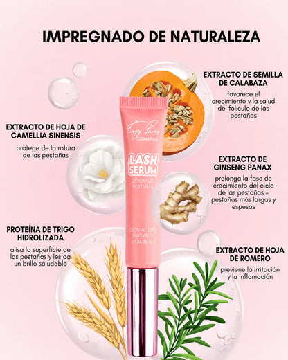 Pestañas más fuertes y visibles. De forma natural.
